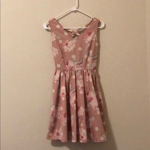 Liz Lisa Muave Pink Rose Dress